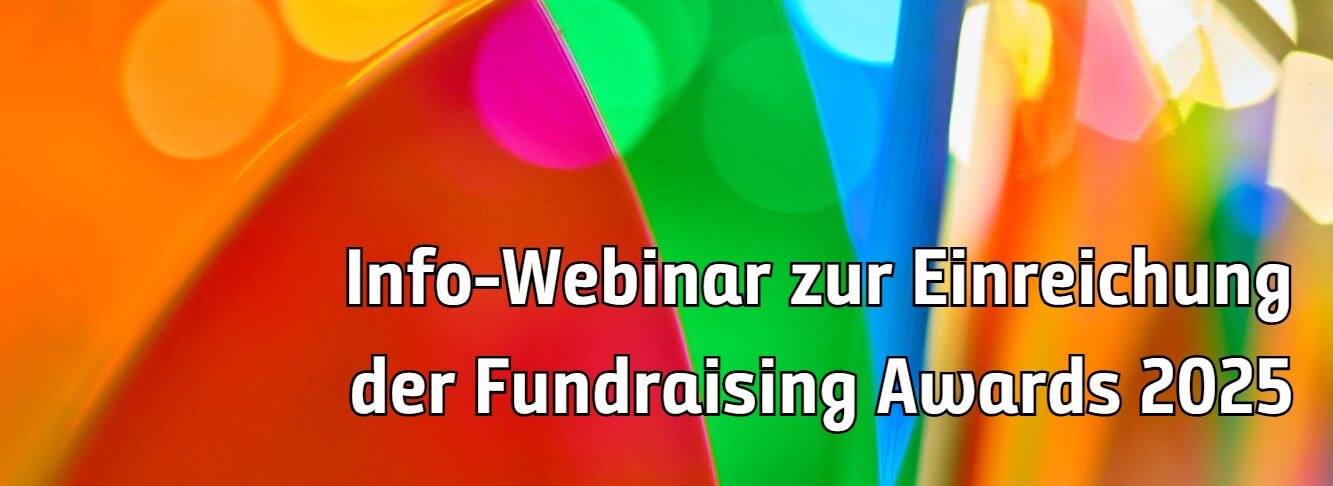 Info-Webinar Fundraising Awards 2025