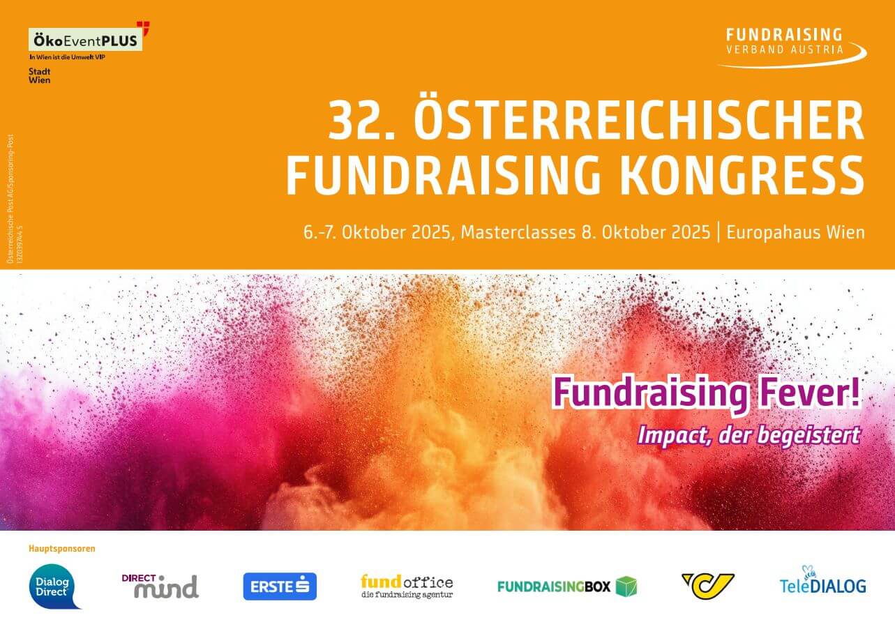 Broschüre 32. Österreichischer Fundraising Kongress 2025
