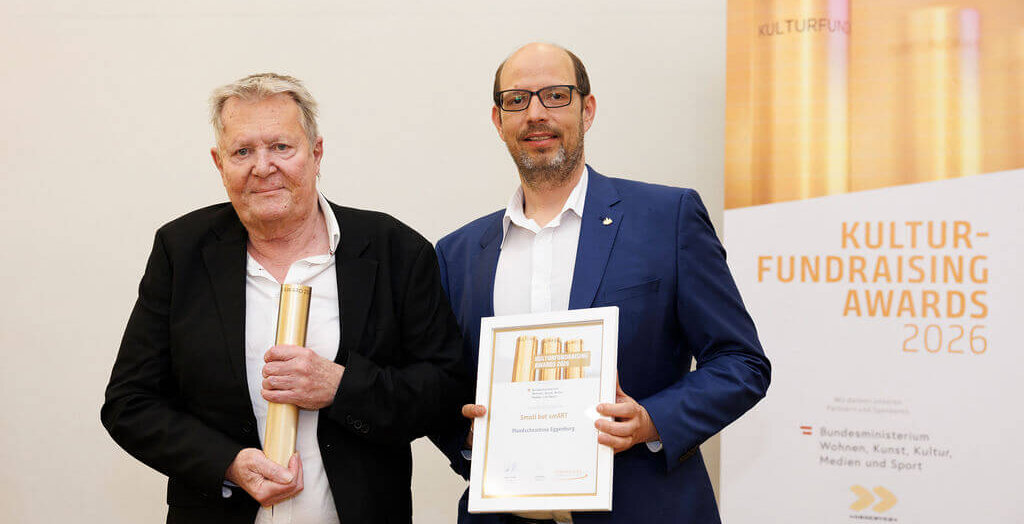 Kulturfundraising Awards 2026 Small but smART